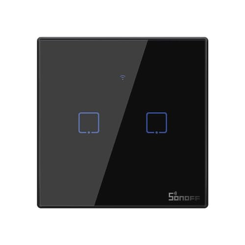 Sonoff Smart Switch Wifi + Rf 433 T3 Eu Tx (2 Canali)