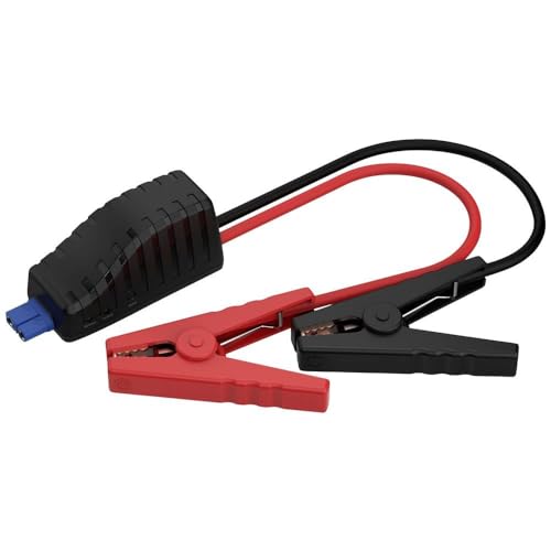 Adattatore Di Avviamento Per Ansmann Powerstation, Cavo Ponticello Per Autovetture, Compatibile Con 12 V/Batterie Auto Scaricate In Modalità Boost/Ele