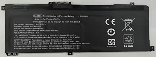 Coreparts Laptop Battery For Hp 50Wh Li-Ion 14.8V 3350Mah For, Hpe365Nb Hstnn-Ob1F, Hstnn-Ob1G, Hs (50Wh Li-Ion 14.8V 3350Mah For Hp Envy 15-Dr0000, E