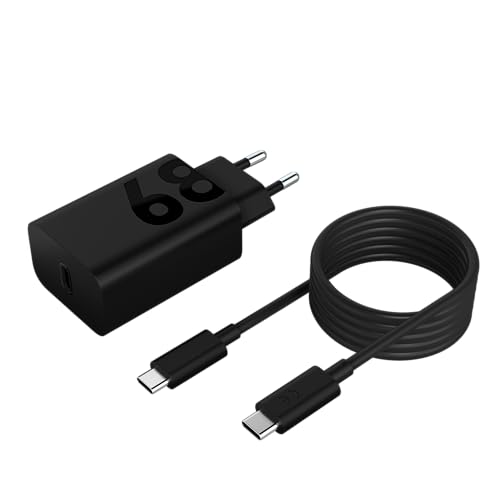 Lenovo Cavo Di Ricarica Usb-C Da Parete Con Adattatore, 68 W, 1,5 M, Specifico Per Tablet