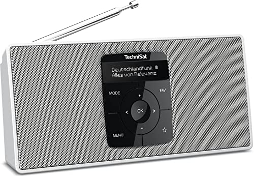 Technisat Digitradio 2 S - Radio Stereo Dab Portatile Con Batteria (Dab+, Fm, Bluetooth, Streaming Audio Bluetooth, Display Oled, Jack Per Cuffie, Ste
