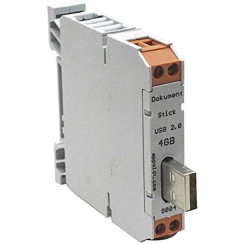 Appoldt 9003 - Chiavetta Usb Per Guida Din, 1 Pezzo Usb 2.0-8Gb-A Ip54