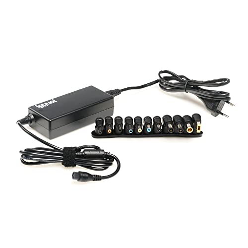 Iggual - Caricabatterie Automatico Universale Per Computer Portatili Con 11 Connettori Dc E 45W Di Potenza | Adattatore Universale Per Computer Portat