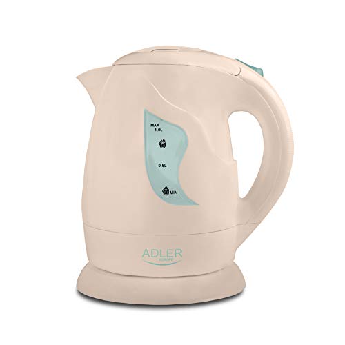Hervidor De Agua Adler Ad 08B 1 L Beige 850 W