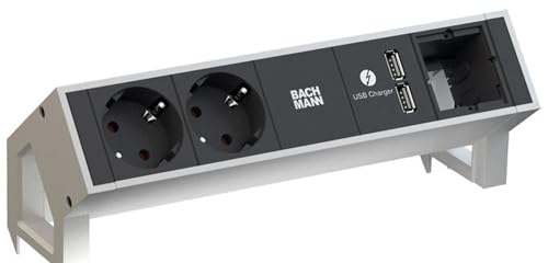 Bachmann, Ciabatta Multipresa Shuko Da Scrivania, 902428