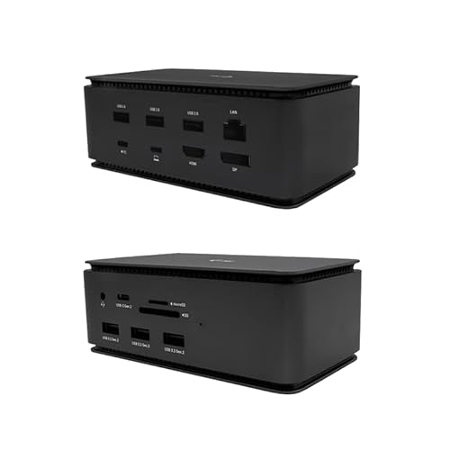 Itech Dynamic I-Tec Usb 4.0 Metal Docking Station Dual 4K Hdmi Dp Pd 80 W