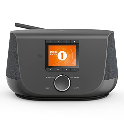 Hama - Digital Radio Dir3300Sbt, Fm/Dab/Dab+/Bluetooth/Internet, Nero