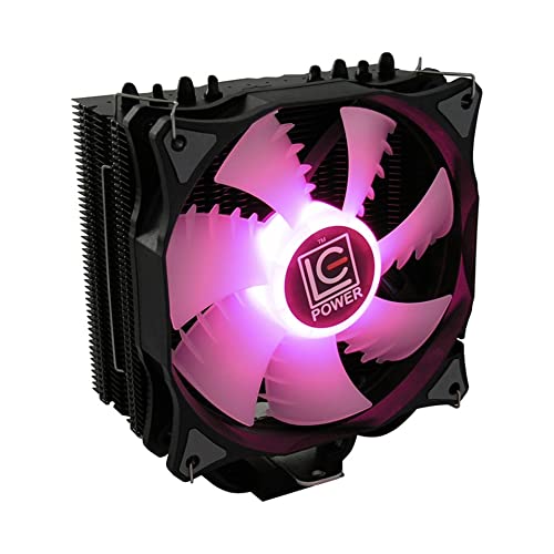 Lc-Power Lc-Cc-120-Rgb, Procesador, Enfriador, 12 Cm, Lga 1150 (Zã“Calo H3), Lga 1151 (Zã“Calo H4), Lga 1155 (Socket H2), Lga 1156