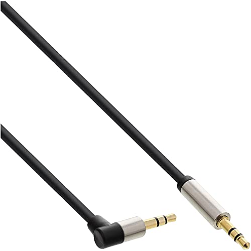 Inline 2.0M 3.5Mm - 3.5Mm, 3.5Mm, 3.5Mm, Maschio, Maschio, Oro, Nero