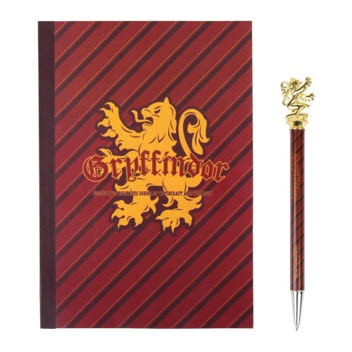 Cerda Harry Potter – Set Di Cancelleria Grifondoro – Blocco Note + Penna – 2 Pz