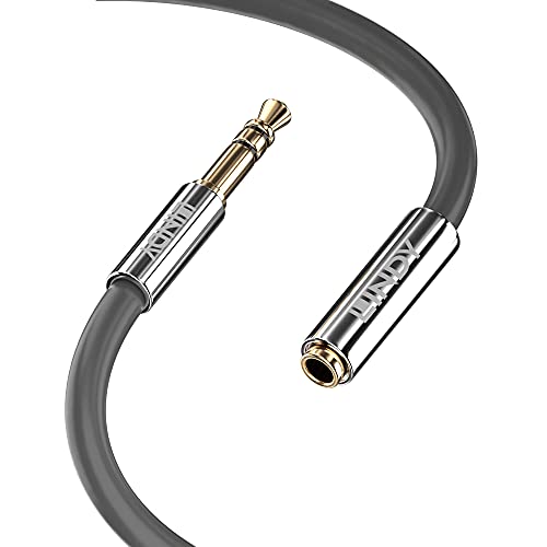 Lindy 35330 Cavo Audio 5 M 3.5Mm Antracite