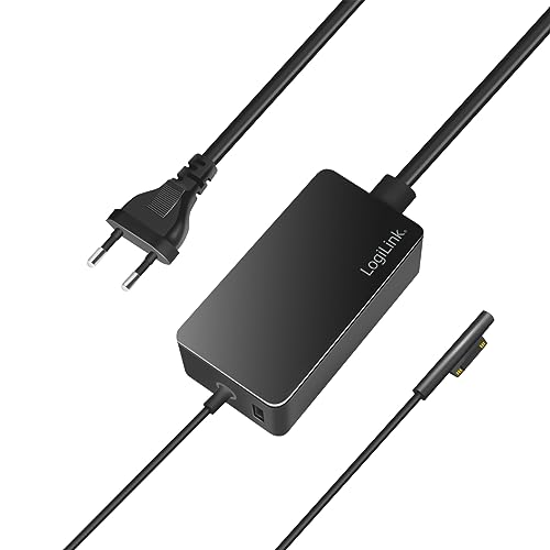 Caricatore Da 65 W Per Surface Laptop, Surface Pro, Surface Go, Surface Book, Porta Usb Extra