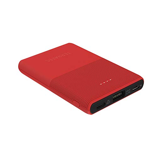 Terratec Powerbank P 50 Pocket Poppy Red 5000Mah Usb-C