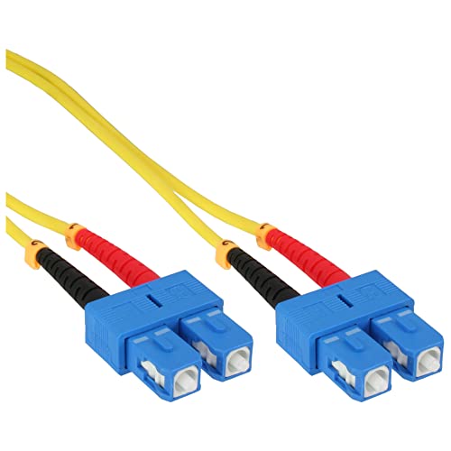Inline 82925G Cavo A Fibre Ottiche 7,5 M Os2 2X Sc Yellow,Black,Blue,Red,White