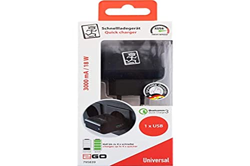 Carstyling Xxl 2Go Quick-Charger 100V-240V Qc 3.0