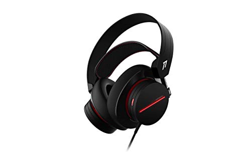 1More H1007 Spearhead Gaming Headset Over-Ear Con Cavo (Audio Surround 7.1, Driver Da 54 Mm, Doppio Microfono) Per Pc, Xbox, Ps4, Dispositivi Mobili N