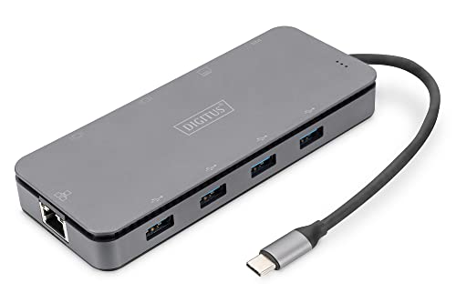 Digitus Dockingstation 11-Port Ssd/4Xusb3.0/Vga/Hdmi/Rj45