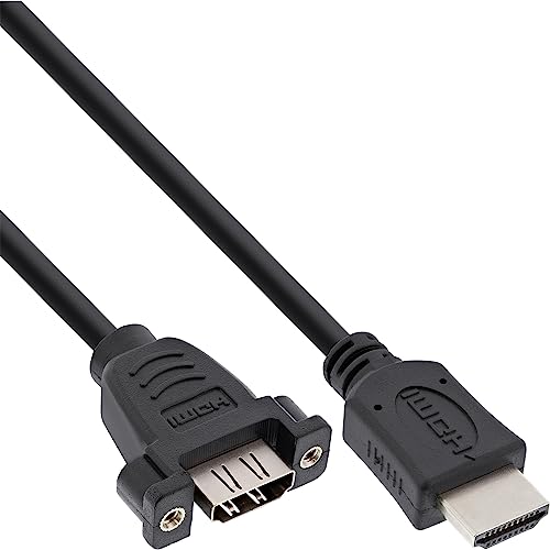 Inline 17500B 0.6M Hdmi Hdmi Nero Cavo Hdmi