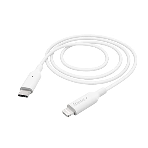 Hama - Cavo Usb Type C/Lightning, 1 Metro, Bianco