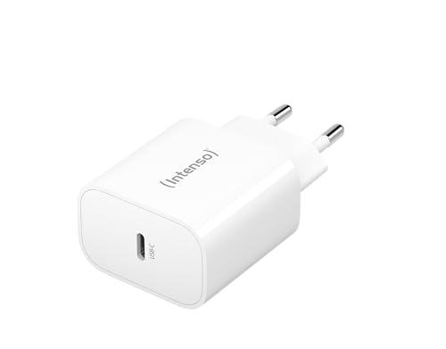 Intenso Power Adapter W20C, Caricatore Usb-C Da 20 Watt, Bianco