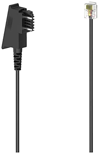 Hama 10M Dsl Box Cavo Tae-F Maschio A Spina Modulare 8P2C Nero