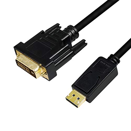 Logilink Cv0131 - Cavo Di Collegamento Displayport (V1.2) A Dvi-D (24+1) Per Risoluzioni Full Hd Da 1080P/60Hz, 2 M