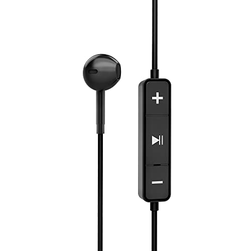 Energy Sistem Earphones Bluetooth Style 1 Space Cuffie Con Microfono (Bluetooth 5.1, 8 Ore Di Batteria, Crystal Clear Sound, Type C) - Nero