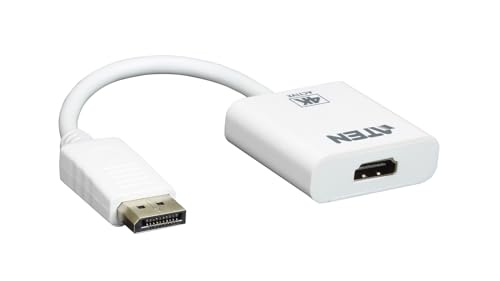 Aten Vc986.Adattatore Displayport A Hdmi 4.K Bianco
