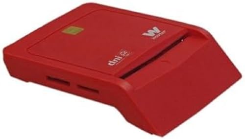 Woxter Lector Dni Electrónico Combo Rojo