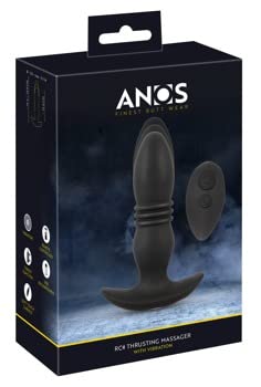 Orion Anos Rc Thrusting Massager Plug Anali Nero Taglia Unica