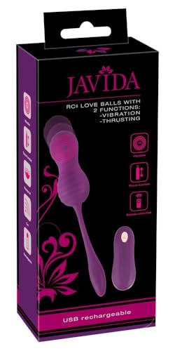 Javida Javida Rc Love Ball Con 2 Divertenti Viola/Oro Rosa