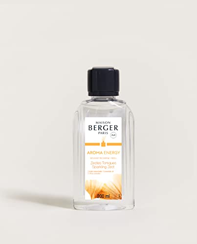 Lampe Berger Parfum Ricarica Da 200 Ml, Bouquet Profumato, Collezione Aroma Energy