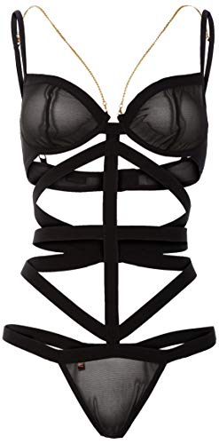 Obsessive Bondy Teddy Body, S/M, Nero
