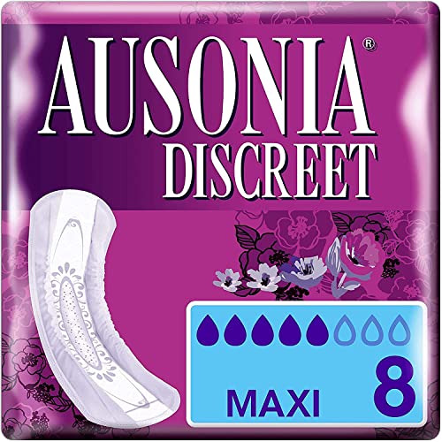 Ausonia Discreet Maxi Perdite Di Urina Assorbenti Sanitari 8-Pezzi