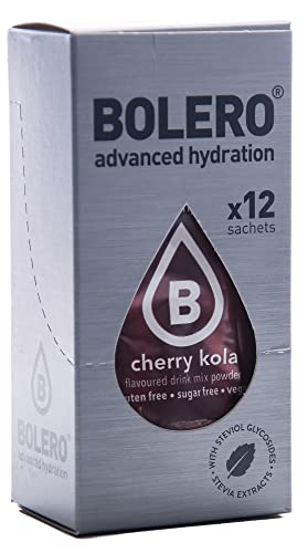 Bolero - Stick Per Bevanda Solubile Cherry Kola 12 X 3 G