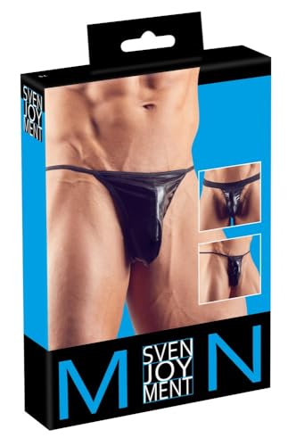 Svenjoyment Underwear Set Perizoma Wetlook In 3 Pezzi - 80 G