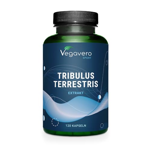Tribulus Terrestris Vegavero® | 90% Di Saponine | 100% Naturale E Senza Additivi | No Ogm E Testato In Laboratorio | 120 Capsule | Vegan