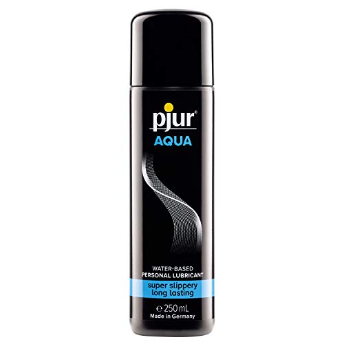 Pjur Aqua - Gel Lubrificante Premium A Base D’Acqua - Lubrificazione Eccellente, Idrata E Non Appiccica - Anche Per Sex Toy (250Ml)