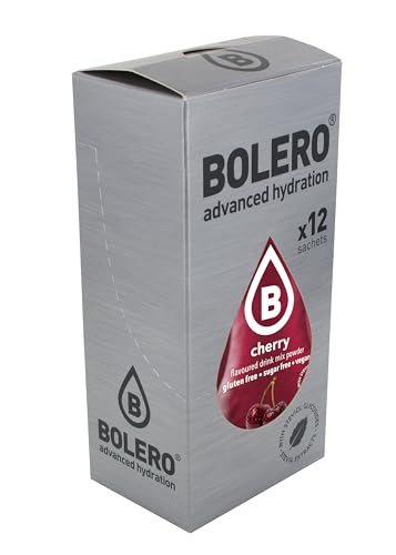 Bolero Stick Ciliegia Senza Deposito, 12 Pezzi