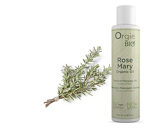 Orgie 104090 Bio Rose Mary Olio Da Massaggio, Vegano, Senza Ingredienti Chimici