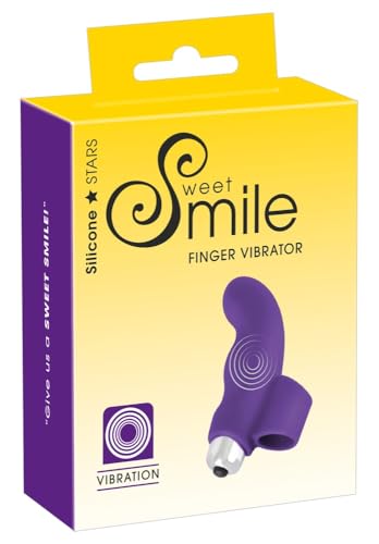 Sweet Smile Vibratore Da Dito Sweet Smile Nero
