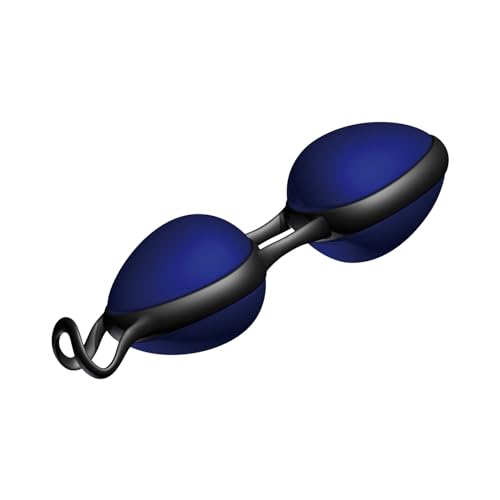 Joydivision Joyballs Secret Duo - Sfere D'Amore Duo Blu | Sfere Vaginali Per Il Fitness Del Pavimento Pelvico | Compatibili Con Lubrificanti A Base D'