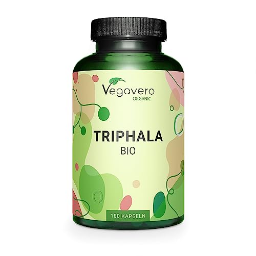 Triphala Bio Vegavero® | 650 Mg Per Capsula | 180 Capsule | Depurativo & Disintossicante Naturale | Medicina Ayurveda | Vegan