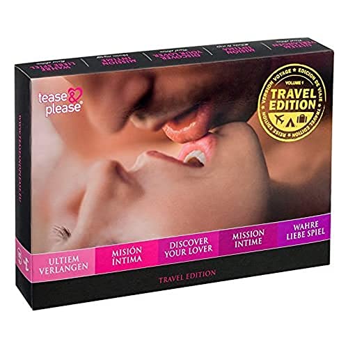 Tease & Please Discover Your Lover Edizione Da Viaggio En, Es, Nl, De, Fr, Giochi Erotitici Sexy Per Coppie Per Un'Avventura Erotica, Giochi Per Adult