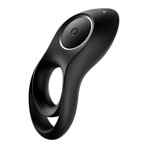 Satisfyer, Anello Per Pene E Testicoli, Legendary Duo', Silicone Impermeabile, Ricaricabile E Delicato Sulla Pelle