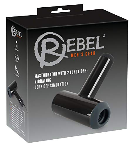 Rebel Masturbatore Ribelle 2 Funzioni Nero