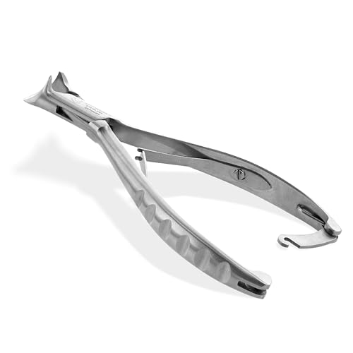 Otto Herder Manicure Pinza Per Unghie Per Diabetici, 14 Cm, Tagliaunghie Con Punte Arrotondate E Bordi In Acciaio Inox, Lunghezza Di Taglio 2 Cm, Mani