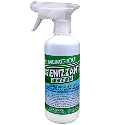 15 Pz Di Igienizzante Sanochem Spray 500Ml Multiuso