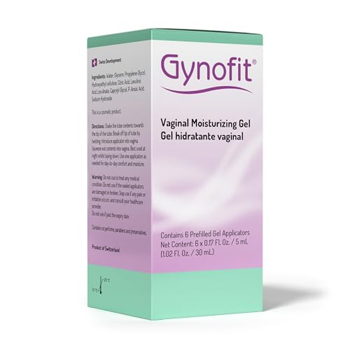 Gel Vaginale Idratante Gynofit - Sollievo Dalla Secchezza Vaginale - Miglioramento Della Flora Vaginale Per Una Maggiore Facilità E Comfort - Gel Vagi