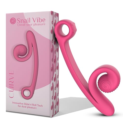 Snail Vibe Curve Vibratore Rosa 12Cm